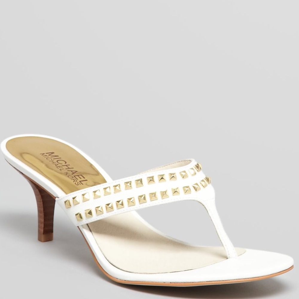 Michael Kors Alexis Thong Sandal Size 8.5.